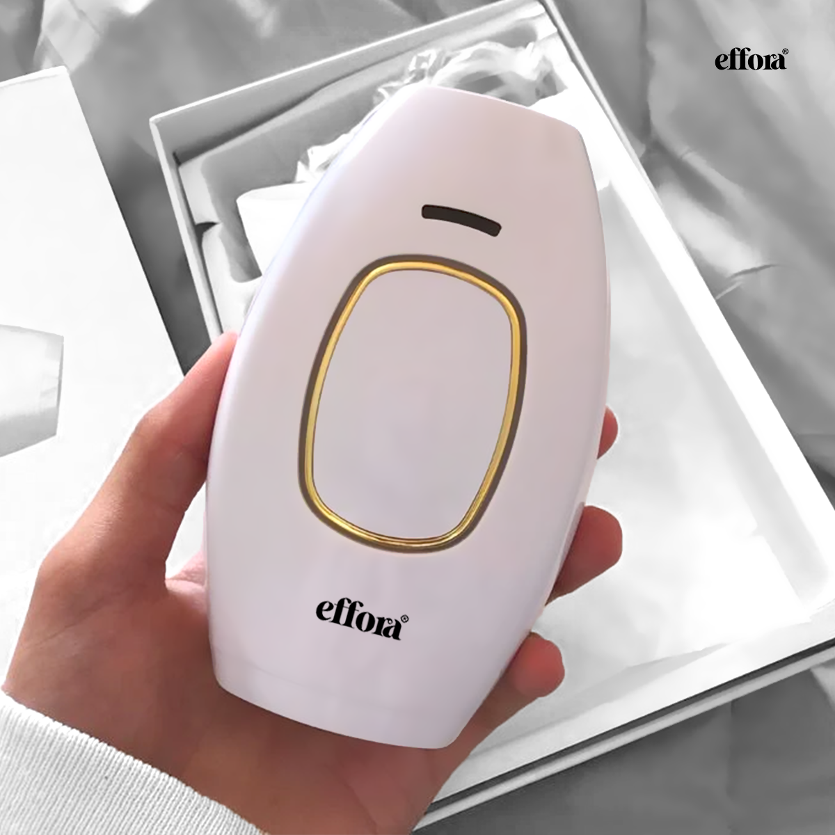 Effora's IPL Laser Hair Removal Handset for Face & Body | 6 Months Warranty