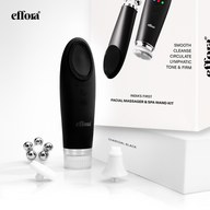 Effora's Facial Massager & Spa Wand Kit with 5 Detachable Heads | 6 Months Warranty