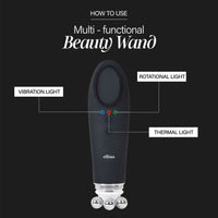 Effora's Facial Massager & Spa Wand Kit with 5 Detachable Heads | 6 Months Warranty