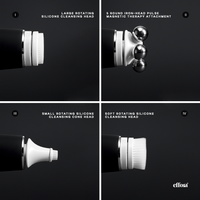 Effora's Facial Massager & Spa Wand Kit with 5 Detachable Heads | 6 Months Warranty