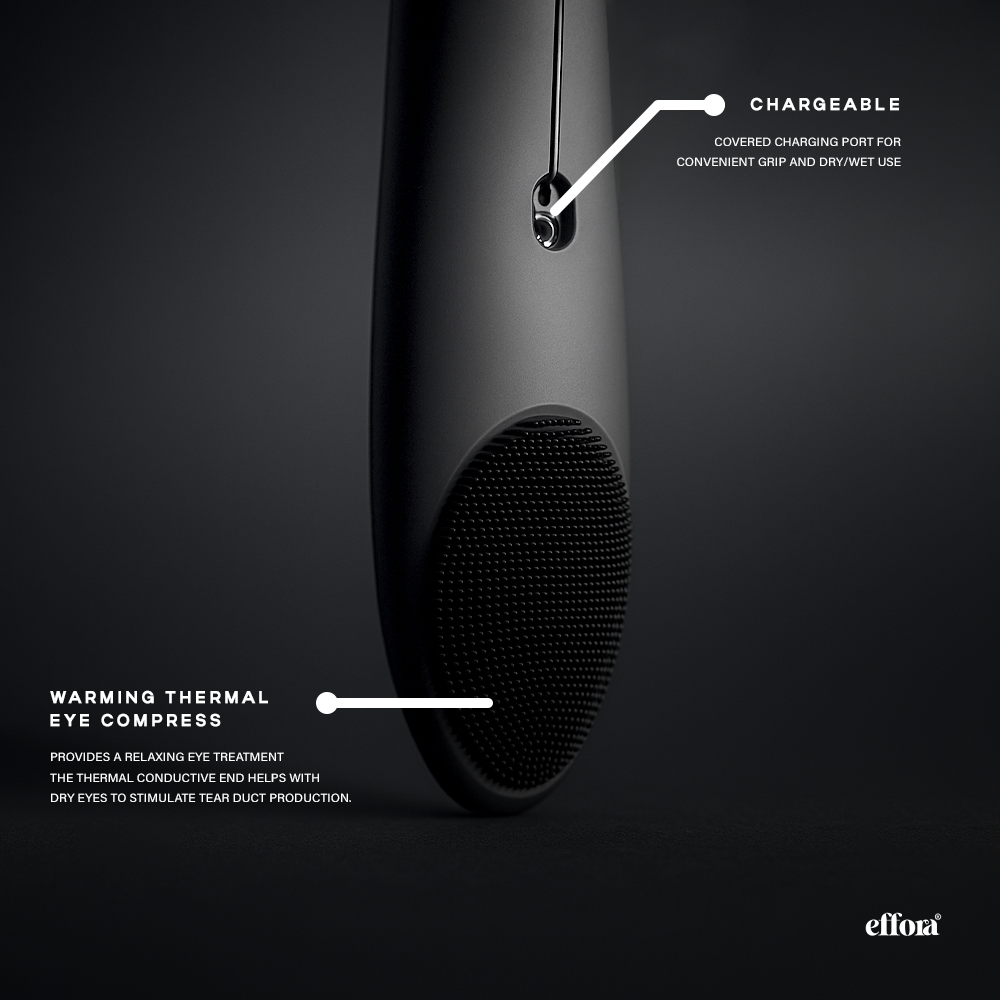 Effora's Facial Massager & Spa Wand Kit with 5 Detachable Heads | 6 Months Warranty