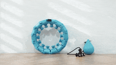 Smart Weighted Hula Hoop - Fun Fitness Core Training | 1 Year Warranty