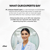 Effora's IPL Laser Hair Removal Handset for Face & Body | 6 Months Warranty