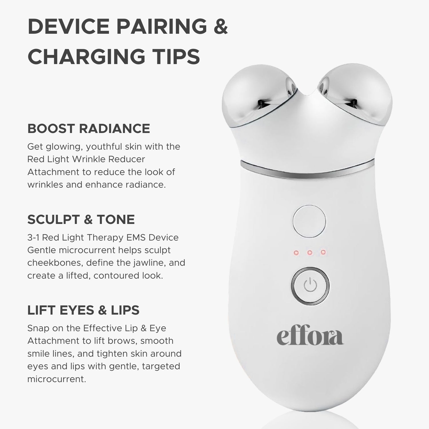 3-1 Red Light Therapy EMS Device