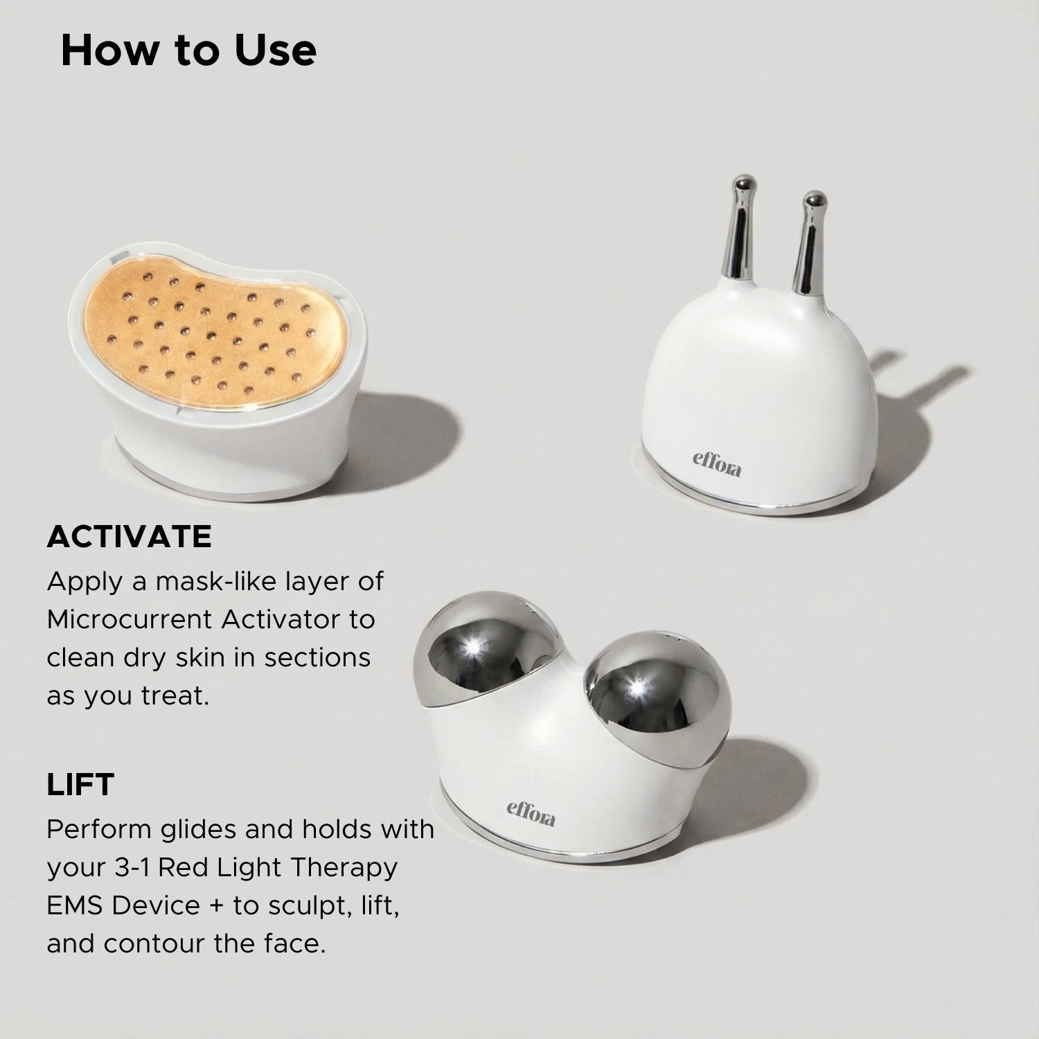 3-1 Red Light Therapy EMS Device