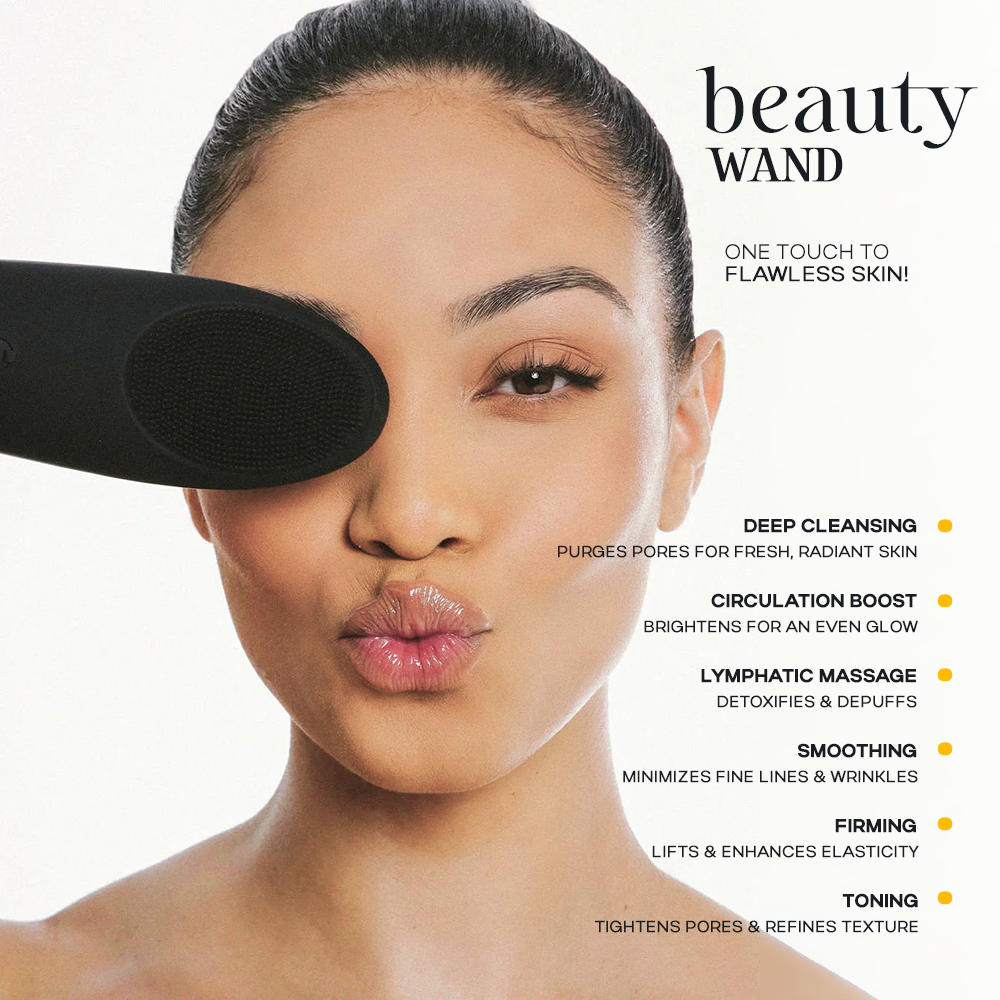 Effora's Facial Massager & Spa Wand Kit with 5 Detachable Heads