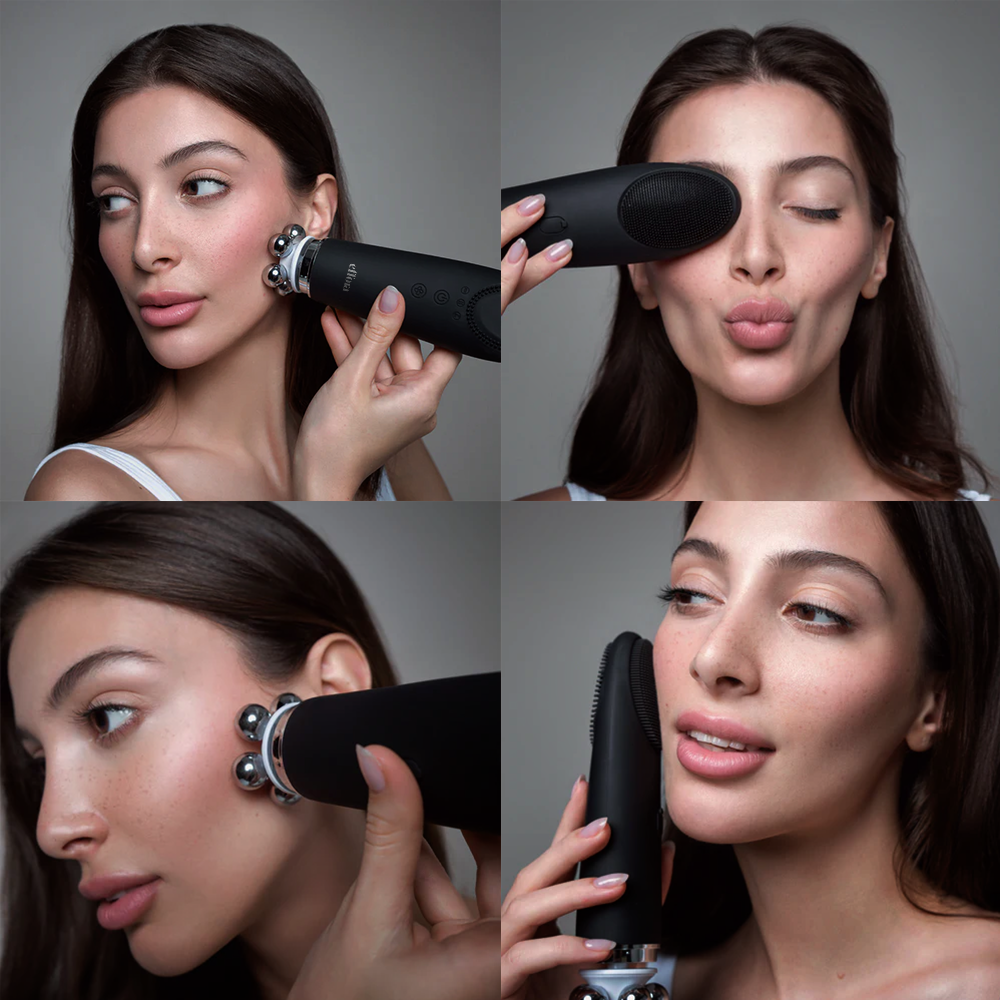 Effora's Facial Massager & Spa Wand Kit with 5 Detachable Heads
