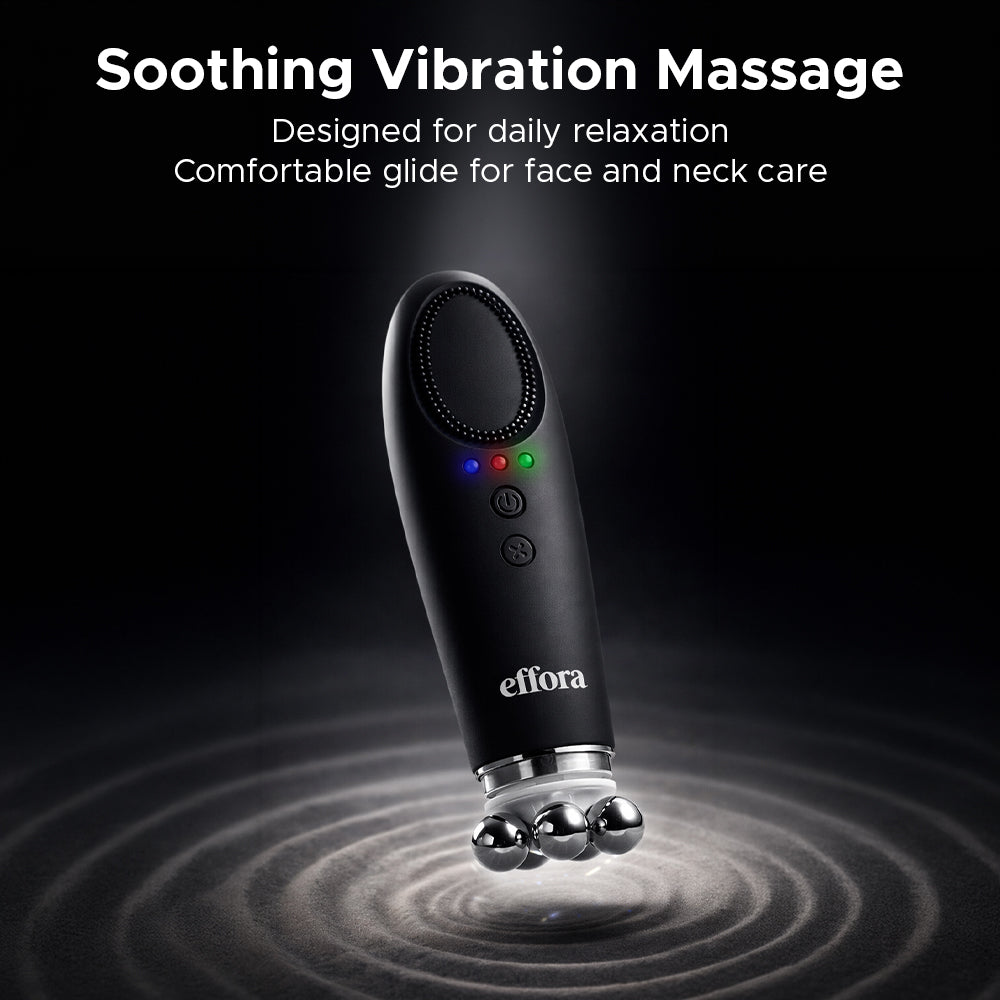 Effora's Facial Massager & Spa Wand Kit with 5 Detachable Heads | 6 Months Warranty