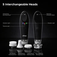 Effora's Facial Massager & Spa Wand Kit with 5 Detachable Heads | 6 Months Warranty