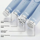 Effora's Facial Massager & Spa Wand Kit with 5 Detachable Heads | 6 Months Warranty