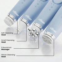 Effora's Facial Massager & Spa Wand Kit with 5 Detachable Heads | 6 Months Warranty