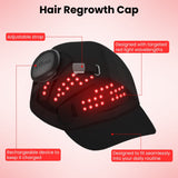 FollicleBoost Red LED Hat