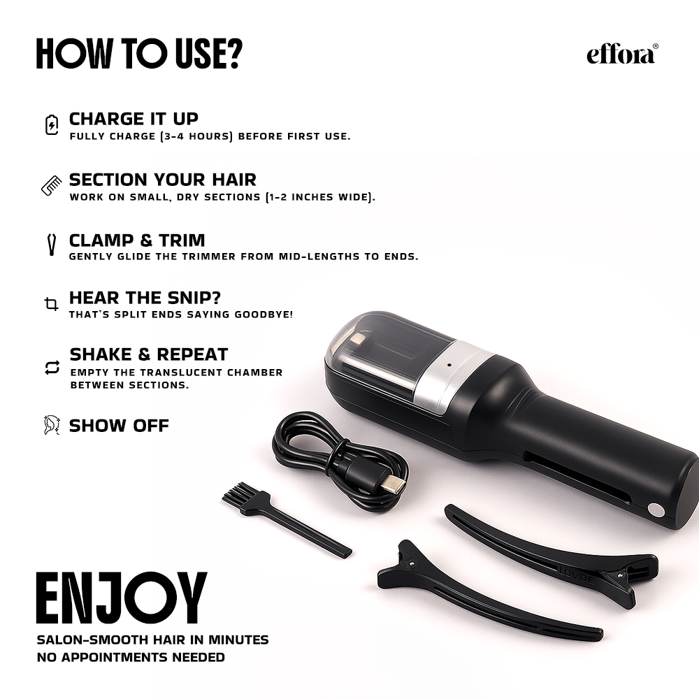Split End Hair Trimmer Pro | 6 Months Warranty