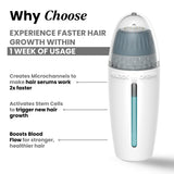 Scalp Microneedling Serum Applicator Device