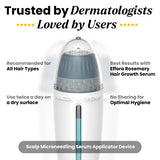 Scalp Microneedling Serum Applicator Device