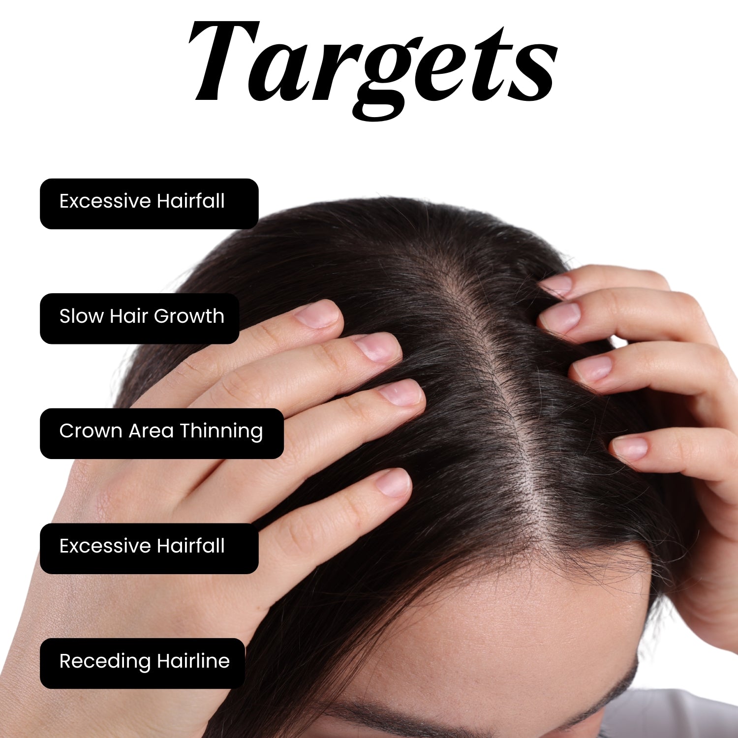 Scalp Microneedling Serum Applicator Device