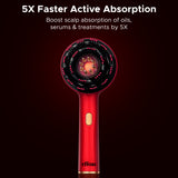 Effora's 3-1 Red Light Therapy Scalp Massager | 6 Months Warranty | Upgraded