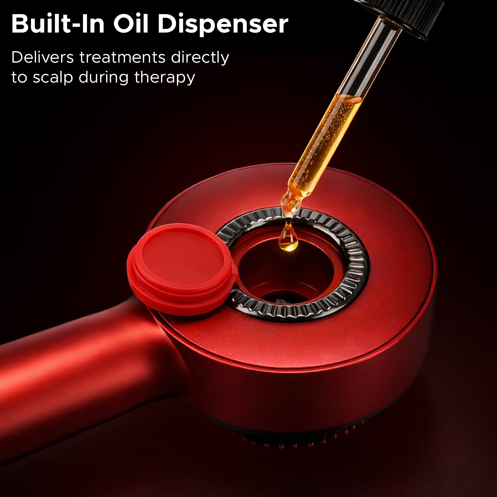 Effora's 3-1 Red Light Therapy Scalp Massager | 6 Months Warranty | Upgraded