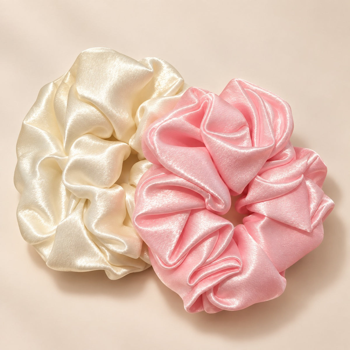 Satin Scrunchie Duo