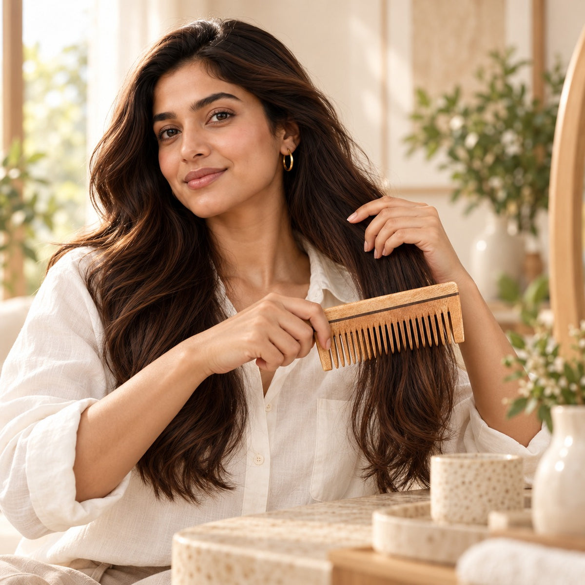 Neem Hair Detangle Comb